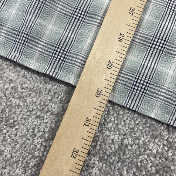 North Face Shirt Mens Large Button Up Vented Mesh Plaid Outdoors Short Sleeve - Picture 14 of 14